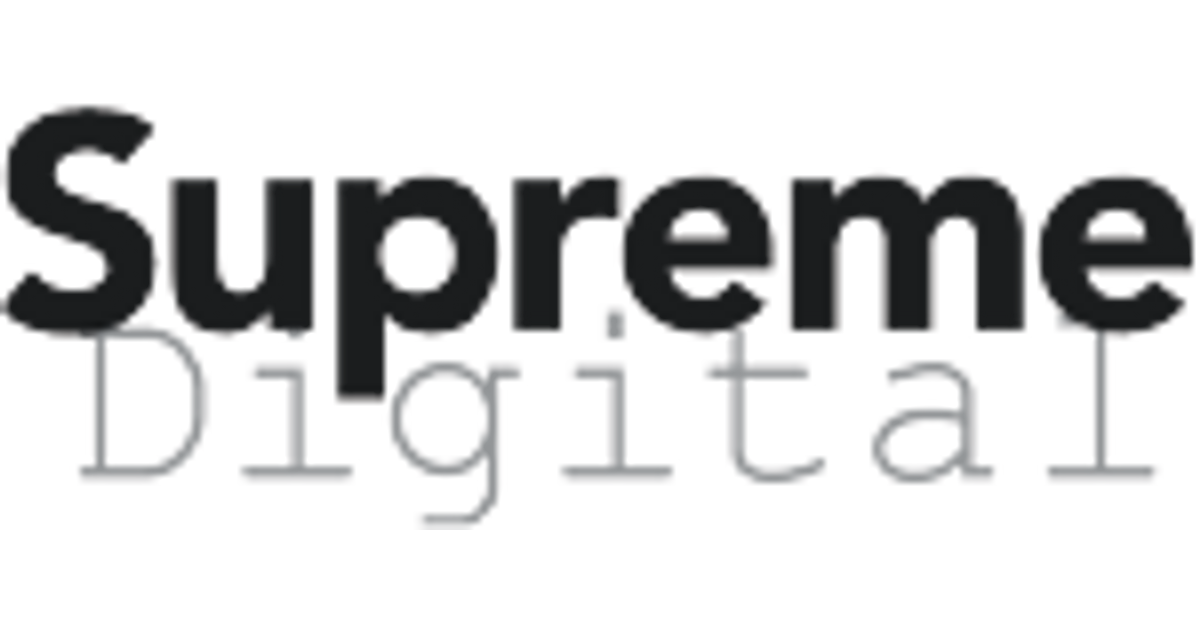 Black supreme logo best sale png